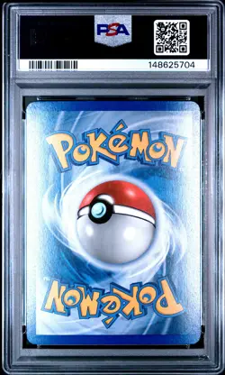 2006 POKEMON EX DRAGON FRONTIERS #1 AMPHAROS-HOLO PSA 8 - Image 2