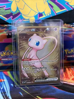 2023 Pokemon Mew ex MEW EN 205/165 Hyper Rare Holo Scarlet & Violet EN-151 - Image 1