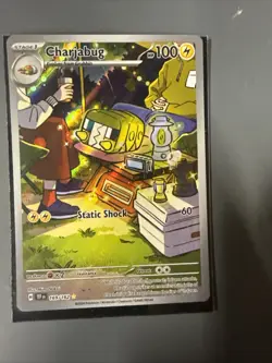 Pokemon TCG Charjabug 169/162 Illustration Rare, Temporal Forces - Image 1