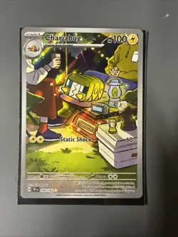 Pokemon TCG Charjabug 169/162 Illustration Rare, Temporal Forces - Image 3