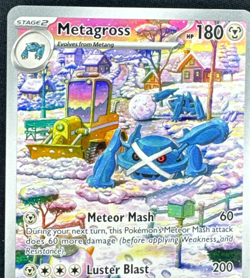 METAGROSS 178/162 LP ILLUSTRATION RARE TEMPORAL FORCES POKEMON 2024 - Image 4