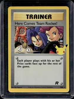 2021 Pokemon SWSH Celebrations Here Comes Team Rocket! Classic Collection #15/82 - Image 1