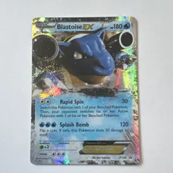 Pokemon Blastoise EX Promo Holo XY30 Basic Card 180 HP Splash Bomb 120 - Image 1