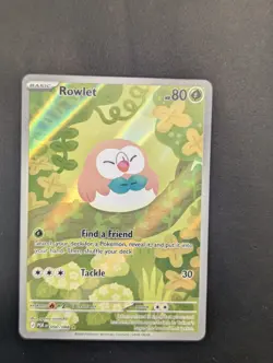 Rowlet 090/088 Illustration Rare Perfect Order Pokemon Pack Fresh - Image 1