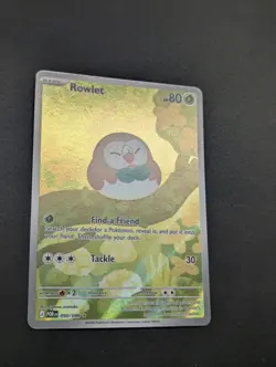 Rowlet 090/088 Illustration Rare Perfect Order Pokemon Pack Fresh - Image 2