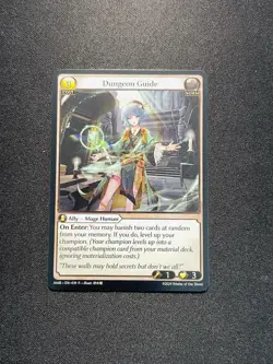 2024 YuGiOh! English Grand Archive Dungeon Guide #AMB EN-039 Holo Rare YC80 - Image 1