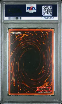 2002 YU-GI-OH! LOB-LEGEND OF BLUE EYES WHITE DRAGON #108 MAN-EATER BUG PSA 3 - Image 2