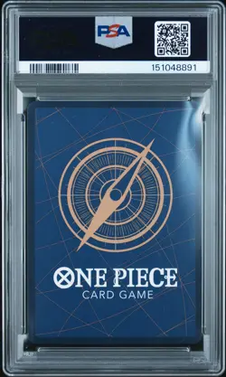 2024 ONE PIECE OP06-WINGS OF THE CAPTAIN MANGA ALTERNATE ART RORONOA ZORO PSA 9 - Image 2