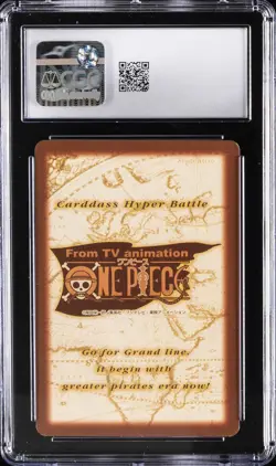 2000 CARDDASS HYPER BATTLE JAPANESE ONE PIECE 2ND STAGE FOIL #S13 SANJI CGC 7.5 - Image 2