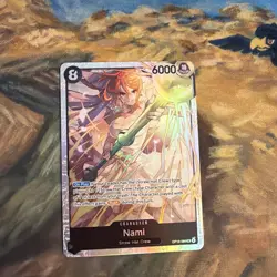 Nami OP15-086 Super Rare Adventure on Kami's Island One Piece NM - Image 1