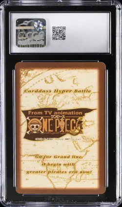 2000 CARDDASS HYPER BATTLE JAPANESE ONE PIECE 6TH STAGE, FOIL #C276 SMOKER CGC 9 - Image 2
