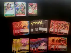 One Piece English Lot 730 Pcs SR,R,L,Don & E&S OP13 ,OP14 ,PRB02 Foil - Image 3