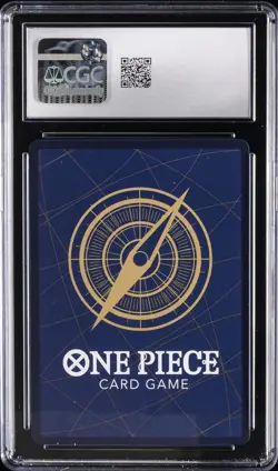 2024 ONE PIECE JAPANESE PROMO STRONGEST 3 BROTHERS #P-075 MONKEY D. LUFFY CGC 9 - Image 2