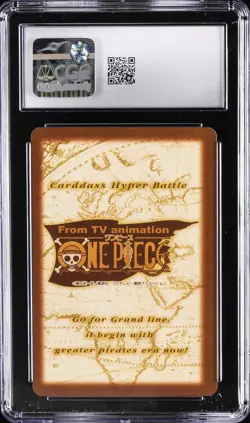2001 CARDDASS HYPER BATTLE JAPANESE ONE PIECE 7TH STAGE #C335 ZORO CGC 9 - Image 2