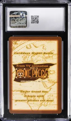 2000 CARDDASS HYPER BATTLE JAPANESE ONE PIECE GRAND BOX 3 #C289 LUFFY CGC 9.5 - Image 2