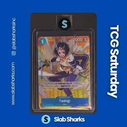2024 ONE PIECE WINGS OF THE CAPTAIN #OP06-050 TASHIGI ALTERNATE ART - Image 1