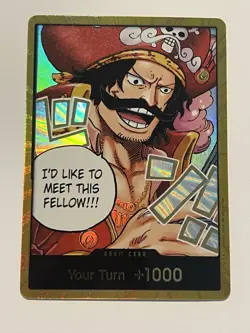 Don!! Card Gold “I’d Like To Meet This Fellow” One piece OP13 - Image 1