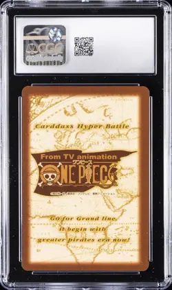 2001 CARDDASS HYPER BATTLE JPN ONE PIECE GRAND LINE COMPILATION #C404 NAMI CGC 9 - Image 2