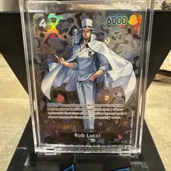 One Piece - Rob Lucci - OP05 - SP SR Alt Art English Awakening - Image 2