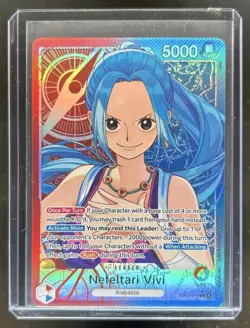 2026 One Piece Heroines Edition Nefeltari Vivi Leader #EB03-001 - Image 1