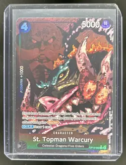 2025 One Piece St. Topman Warcury Special Alternate Art #OP13-089 - Image 1