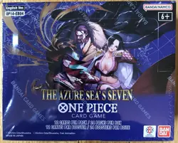 One Piece TCG The Azure Sea's Seven OP-14 Sealed Booster Box English - Image 1