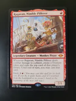 Ragavan, Nimble Pilferer 138 MTG Modern Horizons 2 (MH2) Mythic NM - Image 1