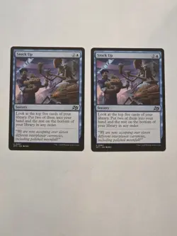 2x Stock Up - Aetherdrift - Near Mint - MTG - Image 1