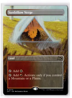 Sunbillow Verge (Borderless) 373 Aetherdrift Normal NM - Image 1