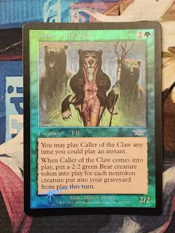 MTG Caller Of The Claw - FOIL - Legions NM - Image 1