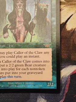MTG Caller Of The Claw - FOIL - Legions NM - Image 5