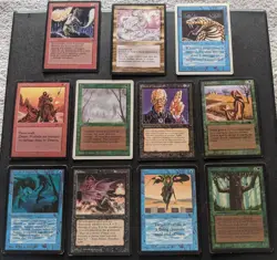 MTG Lot of 12 CARDS! Alpha, Beta, Unlimited, LEGENDS HELLFIRE, Reserved List! - Image 2
