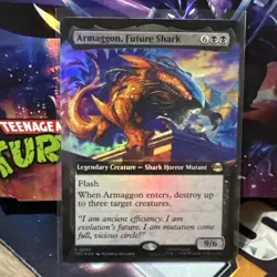 Armaggon, Future Shark X1 EXTENDED ART FOIL-NM/M-Teenage Mutant Ninja Turtles - Image 1