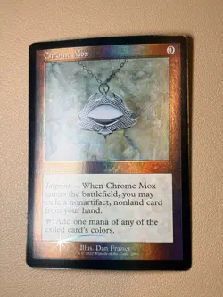 Chrome mox (30th anniversary) - English - Foil - MTG Secret Lair - NM - Image 2