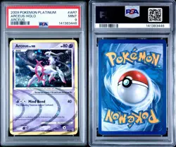 Pokemon Arceus Platinum Arceus Holo Rare #AR7 PSA 9 - Image 3