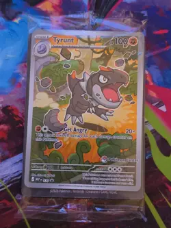 Pokemon TCG - Tyrunt Pokemon Center Stamp Promo MEP 070 Perfect Order *SEALED* - Image 1