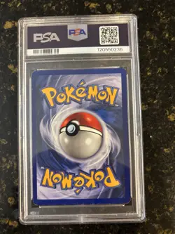 1999 Pokemon Base Set Unlimited Yellow Cheeks, #58 Pikachu, PSA 5 - Image 3