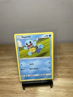 Squirtle 23/181 Common Regular Card SM - Team Up 2019 Pokemon Card TCG 70 HP LP - Image 1