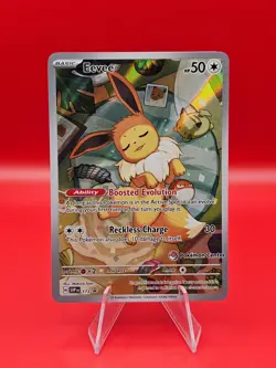 Pokemon Center Eevee Stamped Promo Prismatic Evolutions PC ETB Exclusive SVP 173 - Image 1