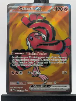 Pokemon Oricorio ex 110/094 Me02: Phantasmal Flames Ultra Rare Holo - Image 1