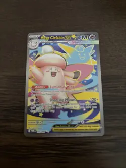 Mega Clefable ex 103/088 - Ultra Rare Perfect Order Pokemon TCG - Near Mint - Image 1