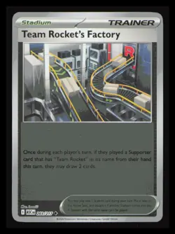 Team Rocket's Factory 203/217 Reverse Holo: Ascended Heroes Pokemon TCG NM - Image 1