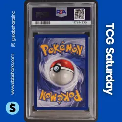 1999 POKEMON FOSSIL #6/62 HAUNTER HOLO RARE PSA 8 - Image 2