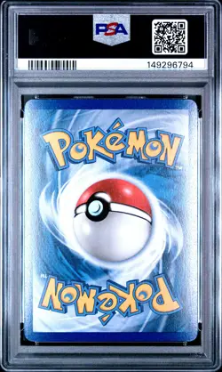 2005 POKEMON EX DEOXYS #24 SEAKING-REVERSE FOIL PSA 9 - Image 2