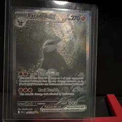 Pokemon Excadrill EX 168/086 Sv Black Bolt Stage 1 270 HP SIR Holo English Card - Image 1