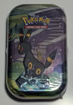 Pokemon Prismatic Evolutions Mini Tin Umbreon 2 Booster Packs Sealed - Image 1