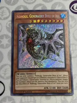 Nidhogg, Generaider Boss of Ice - MYFI-EN031 - Secret Rare (NM) - Yugioh - Image 1