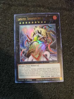 Yugioh PHHY-EN047 - Laevatein, Generaider Boss of Shadows - Ultra Rare - Image 1