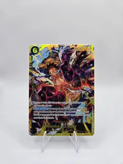 OP10-118 Monkey.D.Luffy SEC Alt Art One Piece TCG English Card MINTY - Image 1