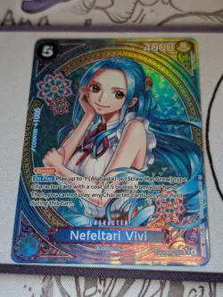 Nefeltari Vivi SP EB03-024 SR One Piece TCG Heroines Special Parallel Alt Art - Image 1